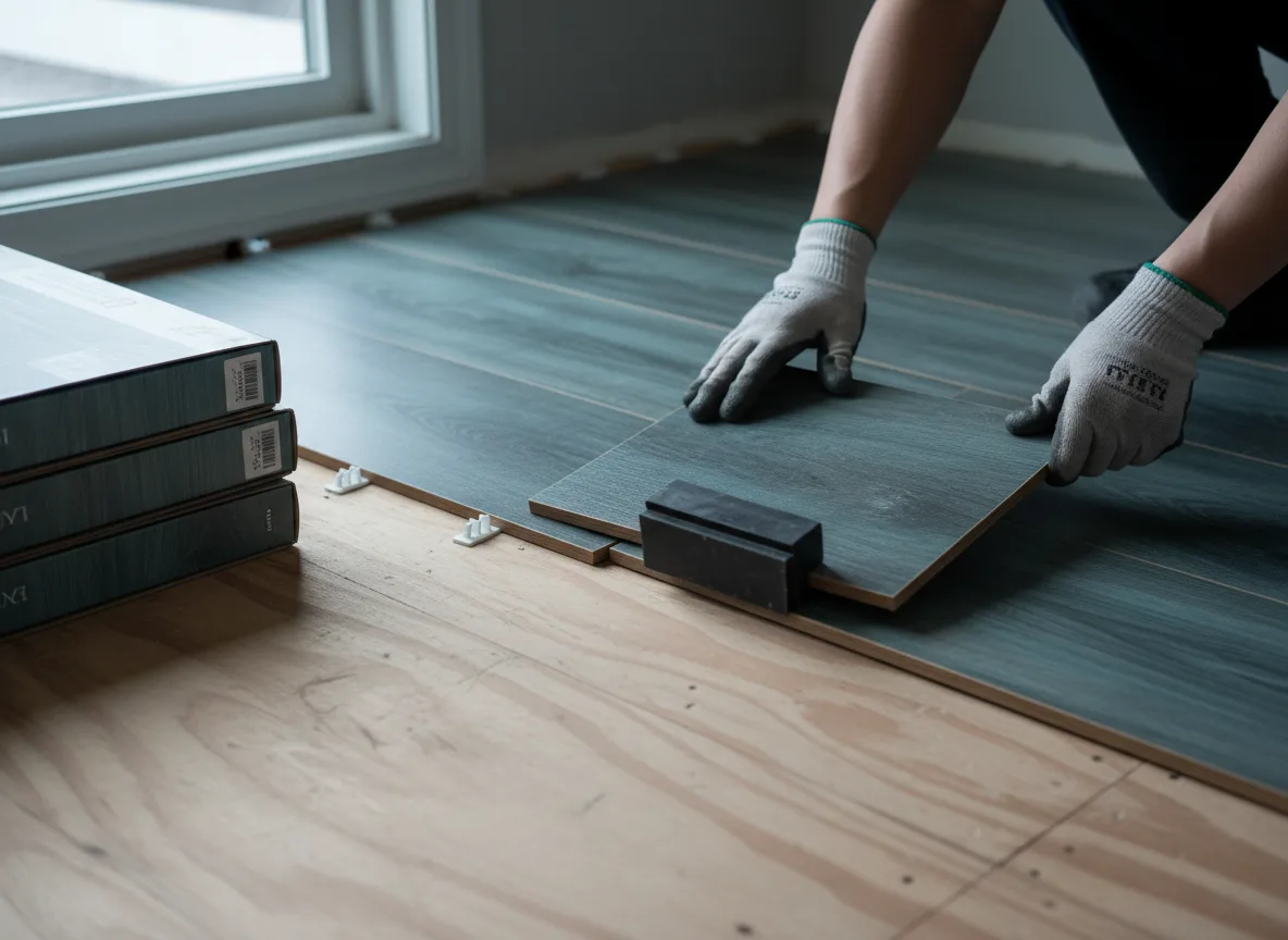 Luxury Vinyl Plank Installation company in Ozawkie, KS